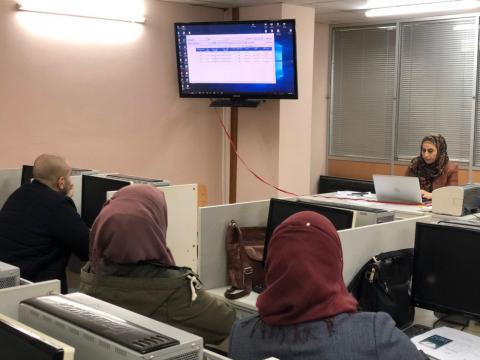 ورشة عمل مركز الحاسبة الالكترونية جامعة النهرين